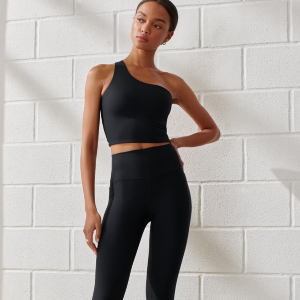 Abercrombie YPB One Shoulder Strappy Bra